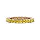 1 - Ellen 2.70 mm Yellow Sapphire Eternity Band 