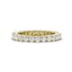 1 - Ellen 2.70 mm White Sapphire Eternity Band 