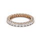 2 - Ellen 2.70 mm White Sapphire Eternity Band 