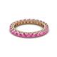 2 - Ellen 2.70 mm Pink Sapphire Eternity Band 