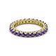 2 - Ellen 2.70 mm Iolite Eternity Band 