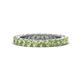 1 - Ellen 2.70 mm Peridot Eternity Band 