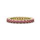 1 - Ellen 2.70 mm Rhodolite Garnet Eternity Band 