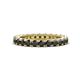 1 - Ellen 2.70 mm Black Diamond Eternity Band 