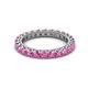2 - Ellen 2.70 mm Pink Sapphire Eternity Band 