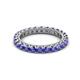 2 - Ellen 2.70 mm Tanzanite Eternity Band 