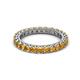 2 - Ellen 2.70 mm Citrine Eternity Band 