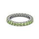 2 - Ellen 2.70 mm Peridot Eternity Band 
