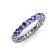 3 - Ellen 2.70 mm Tanzanite Eternity Band 