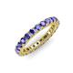 3 - Ellen 2.70 mm Tanzanite Eternity Band 