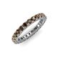 3 - Ellen 2.70 mm Smoky Quartz Eternity Band 