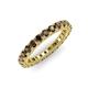 3 - Ellen 2.70 mm Smoky Quartz Eternity Band 