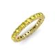 3 - Ellen 2.70 mm Yellow Sapphire Eternity Band 