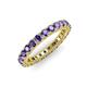 3 - Ellen 2.70 mm Iolite Eternity Band 