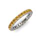 3 - Ellen 2.70 mm Citrine Eternity Band 