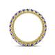 4 - Ellen 2.70 mm Tanzanite Eternity Band 