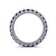 4 - Ellen 2.70 mm Iolite Eternity Band 