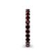 5 - Ellen 2.70 mm Red Garnet Eternity Band 