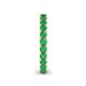 5 - Ellen 2.70 mm Emerald Eternity Band 
