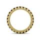 4 - Ellen 2.70 mm Smoky Quartz Eternity Band 