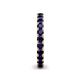 5 - Ellen 2.70 mm Blue Sapphire Eternity Band 