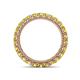4 - Ellen 2.70 mm Yellow Sapphire Eternity Band 