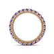 4 - Ellen 2.70 mm Tanzanite Eternity Band 