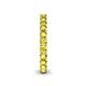 5 - Ellen 2.70 mm Yellow Diamond Eternity Band 