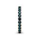 5 - Ellen 2.70 mm London Blue Topaz Eternity Band 