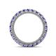 4 - Ellen 2.70 mm Tanzanite Eternity Band 