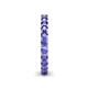 5 - Ellen 2.70 mm Tanzanite Eternity Band 