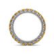 4 - Ellen 2.70 mm Citrine Eternity Band 