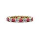 1 - Tiffany 3.00 mm Ruby and Diamond Eternity Band 