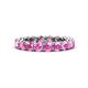 1 - Tiffany 3.40 mm Pink Sapphire Eternity Band 