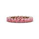 1 - Tiffany 3.40 mm Pink Tourmaline Eternity Band 