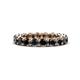 1 - Tiffany 3.40 mm Black Diamond Eternity Band 
