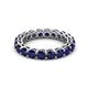 3 - Tiffany 3.40 mm Blue Sapphire Eternity Band 