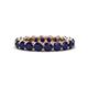 1 - Tiffany 3.40 mm Blue Sapphire Eternity Band 