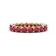 1 - Tiffany 3.40 mm Ruby Eternity Band 
