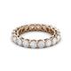 3 - Tiffany 3.40 mm White Sapphire Eternity Band 