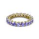 3 - Tiffany 3.40 mm Tanzanite Eternity Band 