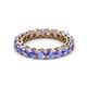 3 - Tiffany 3.40 mm Tanzanite Eternity Band 