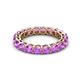 3 - Tiffany 3.40 mm Amethyst Eternity Band 