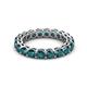 3 - Tiffany 3.40 mm London Blue Topaz Eternity Band 