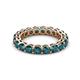 3 - Tiffany 3.40 mm London Blue Topaz Eternity Band 