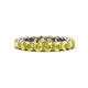 1 - Tiffany 3.40 mm Yellow Sapphire Eternity Band 