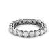 3 - Tiffany 3.40 mm White Sapphire Eternity Band 