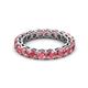 3 - Tiffany 3.40 mm Pink Tourmaline Eternity Band 