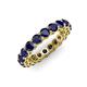 4 - Tiffany 3.40 mm Blue Sapphire Eternity Band 