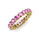 4 - Tiffany 3.40 mm Pink Sapphire Eternity Band 